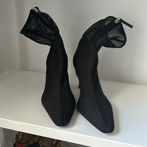 Zara Mesh Booties Size 8